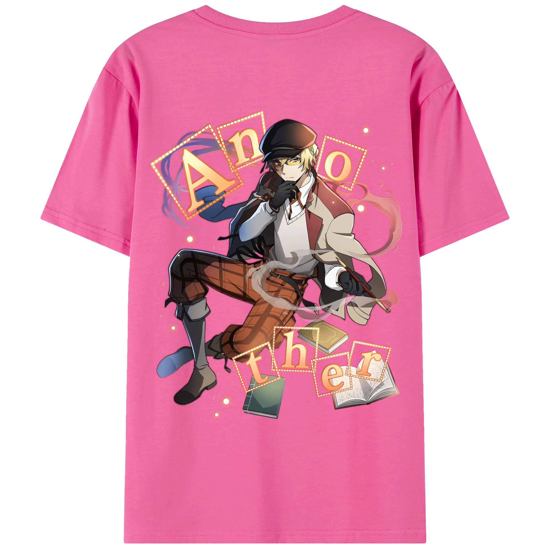 （画像用） 文豪ストレイドッグス Bungo Stray Dogs レディース半袖Tシャツ(バックプリント)